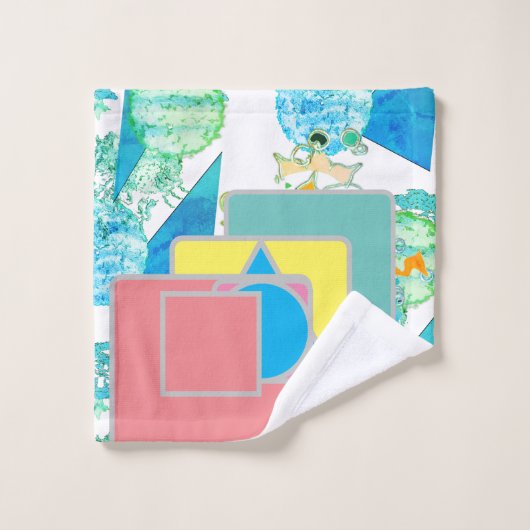 Badhanddoeken set bad handdoek (Wasdoekje)