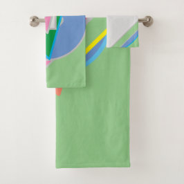 Badhanddoeken set bad handdoek