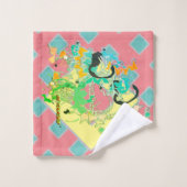 Badhanddoeken set bad handdoek (Wasdoekje)