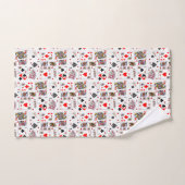 Badhanddoeken sets aas speelkaarten bad handdoek (Handdoek)