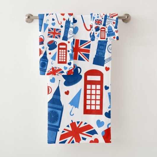 badhanddoeken uit Londen Bad Handdoek (Insitu)