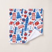 badhanddoeken uit Londen Bad Handdoek (Wasdoekje)