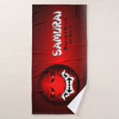 Badhanddoeken van Samuraïmoji Badhanddoek (Badhanddoek)