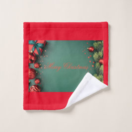 Badhanddoeken Vrolijk kerstfeest Bad Handdoek