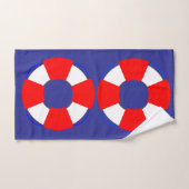 Badhanddoekenset met nautisch ontwerp bad handdoek (Handdoek)