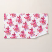 Badhanddoekenset met rozen bad handdoek (Handdoek)