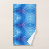 Badhanddoekset Blauw Poppy Abstract Bad Handdoek (Handdoek)