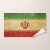 Badhanddoekset Iran Flag  ontwerp Bad Handdoek (Handdoek)