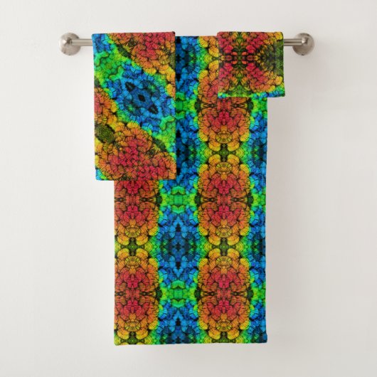 Badhanddoekset kolibrie veren bad handdoek (Insitu)