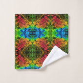 Badhanddoekset kolibrie veren bad handdoek (Wasdoekje)