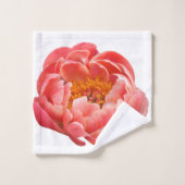 Badhanddoekset - Koraalpioen Bad Handdoek (Wasdoekje)