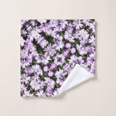 Badhanddoekset - Lavendel Phlox Bad Handdoek (Wasdoekje)