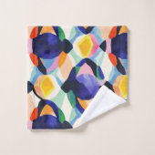 Badhanddoekset - Modern Abstract Bad Handdoek (Wasdoekje)