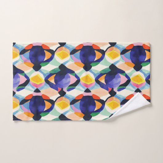 Badhanddoekset - Modern Abstract Bad Handdoek (Handdoek)