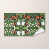 Badhanddoekset - Monarchen op kamperfoelie Bad Handdoek (Handdoek)