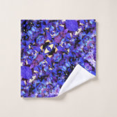 Badhanddoekset Paarse Amethist Bad Handdoek (Wasdoekje)