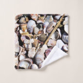 Badhanddoekset - Sea Shells Bad Handdoek (Wasdoekje)