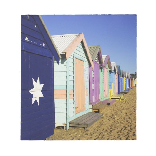 Badhokjes, Middle Brighton Beach, Port Notitieblok (Voorkant)