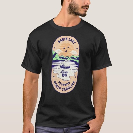 Badin Lake, NC Fonta F 1916 T-shirt (Voorkant)