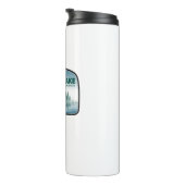 Badin Lake North Carolina Deer Thermosbeker (Geroteerd rechts)