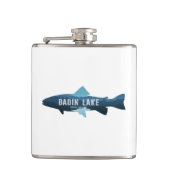 Badin Lake North Carolina Vis Heupfles (Voorkant)