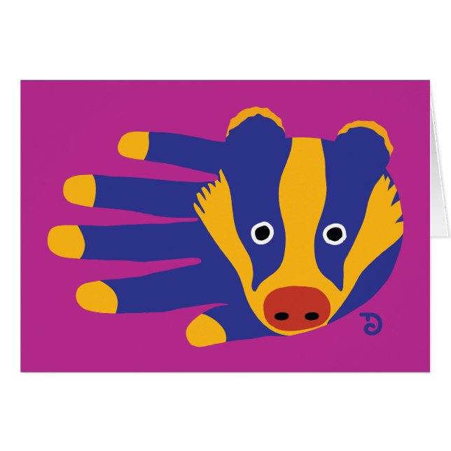 Badkaart (Voorkant Horizontaal)