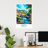 Badkamer 1 poster (Thuiskantoor)