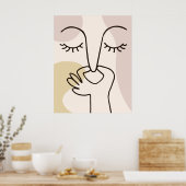 Badkamer Bad Smell Humor Poster (Keuken)