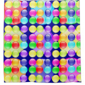 Badkamer Decor Kleuren - Douchegordijn (Voorkant)