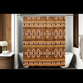 Badkamer Douche Gordijn Rustieke Horizontale Stijl