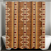 Badkamer Douche Gordijn Rustieke Verticale Stijl