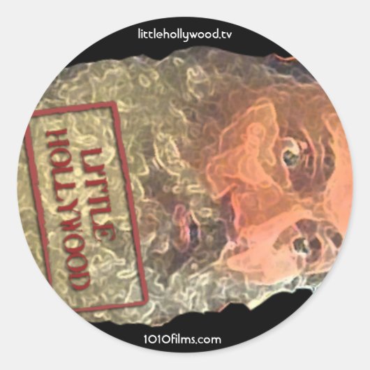 Badkamer filosoof stempel Sticker (Voorkant)