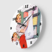 badkamer grote klok (Hoek)