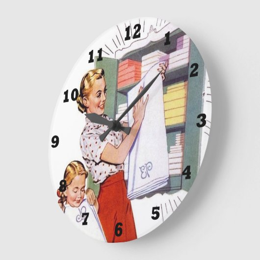  badkamer grote klok (Hoek)