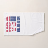 Badkamer handdoek Gemaakt in de VS (Handdoek)