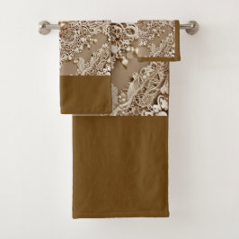 Badkamer Handdoek Set