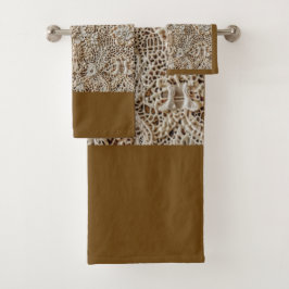 Badkamer Handdoek Set
