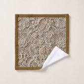 Badkamer Handdoek Set (Wasdoekje)