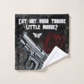 Badkamer Handdoek Set Haunting Adeline Zade Meadow (Wasdoekje)