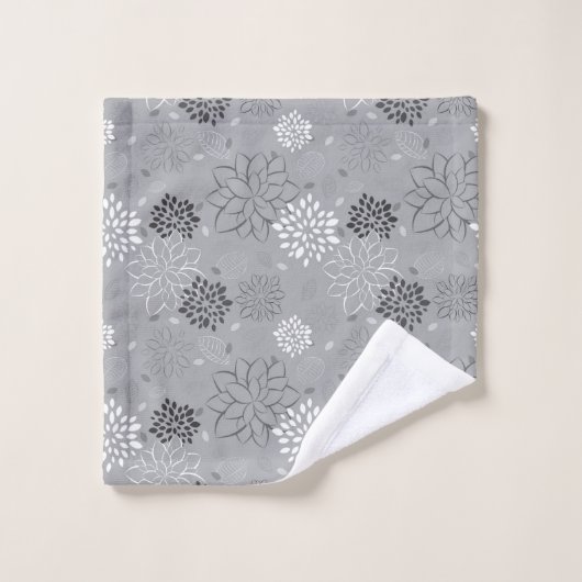 Badkamer handdoek set, minimalistisch patroon (Wasdoekje)