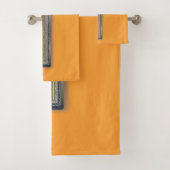 Badkamer handdoek set Sinaasappels achtergrond (Insitu)