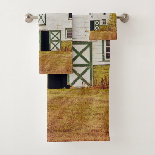 Badkamer Handdoek Set Sunset Barn Country Rustiek (Insitu)