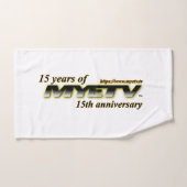 Badkamer handdoek Set van MYETV - 15 jaar (Handdoek)