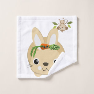 Badkamer Handdoek Sets Aap Konijn Fruit