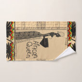 Badkamer handdoek sets Afrikaanse Koningin (Handdoek)