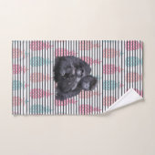 Badkamer handdoek sets ananas gorilla streep (Handdoek)