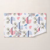Badkamer Handdoek Sets Baby Stroller Olifant Roze (Handdoek)