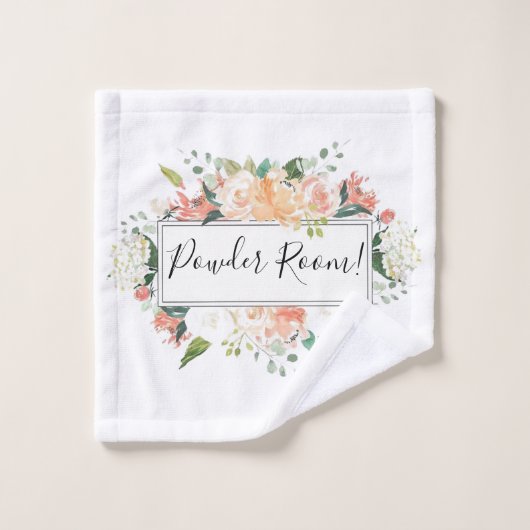 Badkamer Handdoek Sets Bloem (Wasdoekje)