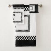 Badkamer handdoek sets danser (Insitu)