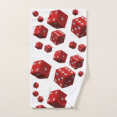 Badkamer Handdoek Sets Dobbelstenen (Handdoek)